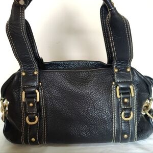 Kenneth Cole Leather black bag